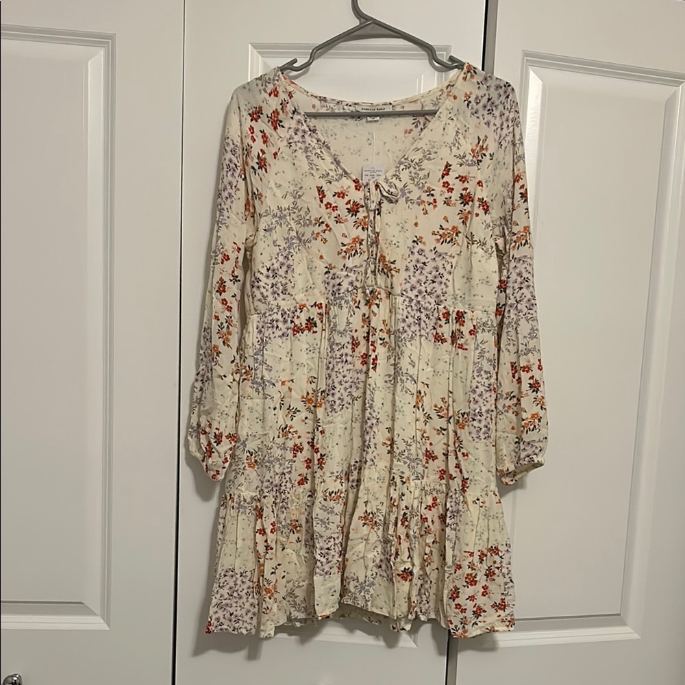 American Eagle Floral Print Dress